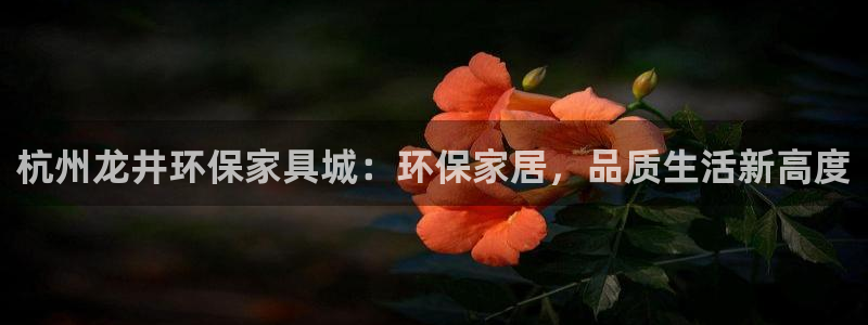杏耀注册登录平台：杭州龙井环保家具城：环保家居，品质生活新高