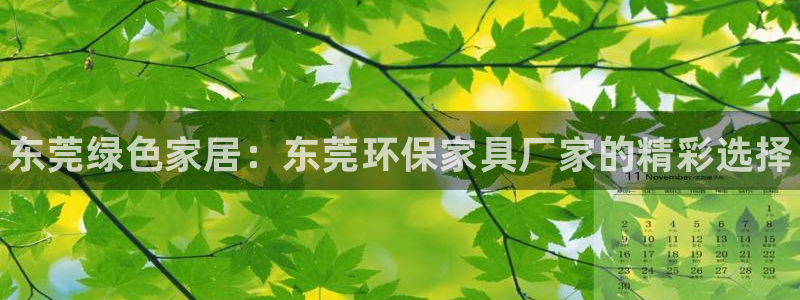 杏耀平台首页登录：东莞绿色家居：东莞环保家具厂家的精彩选择
