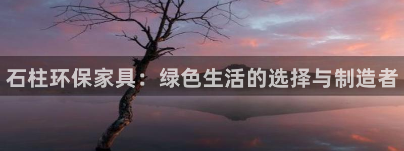 杏耀平台线路测速登录：石柱环保家具：绿色生活的选择与制造者